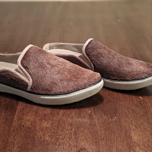 Donald J PlinerBreva Calf-Hair Mule, Natural Size 10